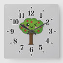 Buscar amantes naturaleza de relojes de pared Árbol