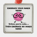 Buscar nerd adornos Divertido
