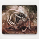 Buscar esqueleto del vintage alfombrillas de raton Halloween