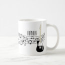Buscar guitarra eléctrica negra tazas Eléctrico