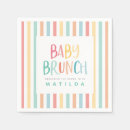 Buscar rayas coloridas servilletas Para ella