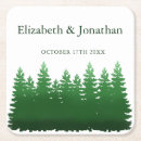 Buscar pino posavasos Acuarela