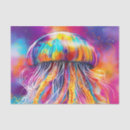 Buscar medusas papel de seda Océano