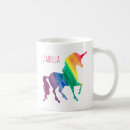 Buscar unicornio femenino tazas Unicornios