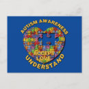 Buscar puzzle postales Conciencia del autismo