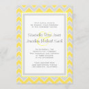 Buscar modelo gris invitaciones Amarillo