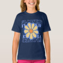 Buscar flor azul camisetas Chica