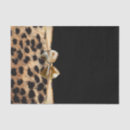 Buscar estampado leopardo papel de seda Safari