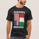 Buscar raíces italianas camisetas Corazón