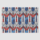 Buscar rojo azul y blanco papel de seda Acuarela