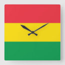 Buscar rasta relojes de pared Rayas