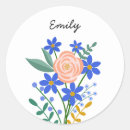 Buscar ramo de flores manualidades Azul