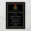 Buscar anillos de oro invitaciones Rojo