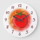 Buscar tomates relojes de pared Tomate rojo