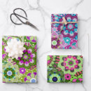 Buscar estampado flores de papel de regalo Para ella