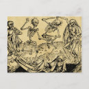 Buscar danza de la muerte postales Vintage