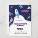 Buscar del espacio exterior invitaciones de cumpleaños Cualquier niño