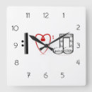 Buscar notas musicales relojes de pared Amante de la música