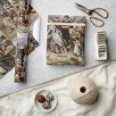 Buscar leones papel de regalo Vintage