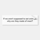 Buscar humor la comida pegatinas parachoque Extraño