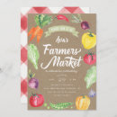 Buscar vegetariano invitaciones Acuarela