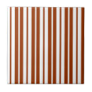 Buscar rayas marrones y blancas azulejos Marrón