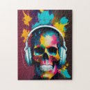 Buscar calaveras puzzles Colorido