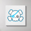 Buscar piratas lienzos Cráneo y huesos