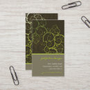 Buscar espiral verde tarjetas de visita Decorativo