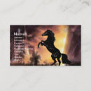 Buscar semental tarjetas de visita Caballo