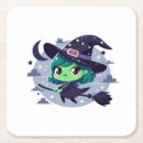 Buscar bruja de halloween posavasos Escoba