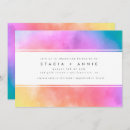 Buscar rainbow wedding invitaciones Prometida
