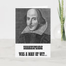 Buscar shakespeare tarjetas divertido