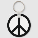 Buscar hippy llaveros Signo de paz