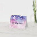 Buscar iluminado por la luna tarjetas General y unisex