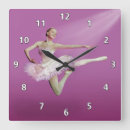 Buscar dancer relojes de pared Girl