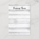 Buscar escaparate tarjetas de visita Rústico