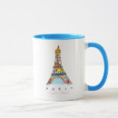 Buscar torre eiffel tazas Lindo
