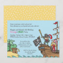 Buscar princesa y pirata invitaciones Cualquier niño