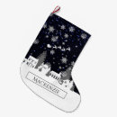 Buscar noche estrellada calcetines navideños Nombre