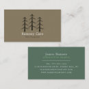 Buscar logotipo del árbol tarjetas de visita Para todos