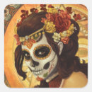 Buscar cráneo pintado pegatinas Calavera