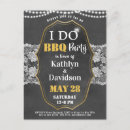 Buscar i do bbq invitaciones Elegante