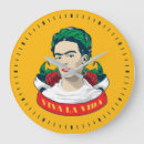 Buscar feminista relojes de pared Frida kahlo