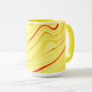 Buscar ondulación tazas Amarillo