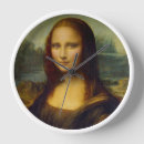 Buscar mona relojes de pared Lisa