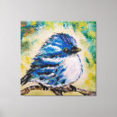 Buscar pájaros azules lienzos Pintar