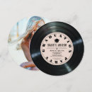 Buscar disco de vinilo retro invitaciones General y unisex
