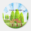 Buscar amo gatos imanes Animales