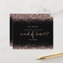 Buscar maid of honor invitaciones Para todos